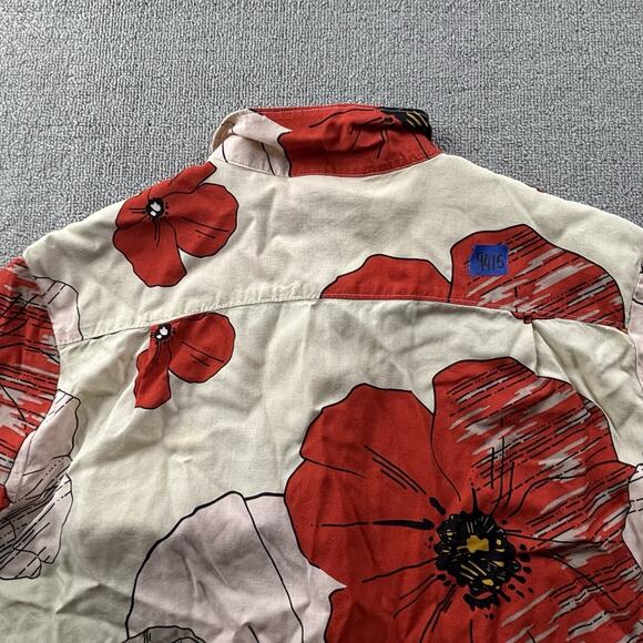 Dark Seas Division Shirt Adult Medium Button Up Short Sleeve Graphic Casual Mens - Picture 13 of 14